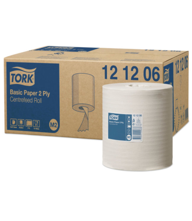 Tork Tork Basic Centerfeed Poetspapier 2-laags M2