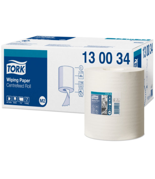 Tork Wiping Centerfeed Poetspapier 1-laags M2