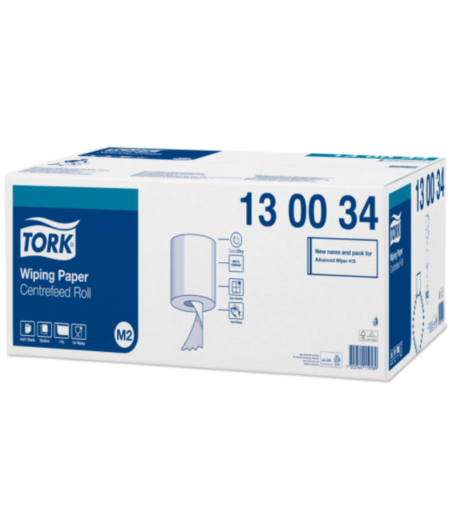 Tork Wiping Centerfeed Poetspapier 1-laags M2