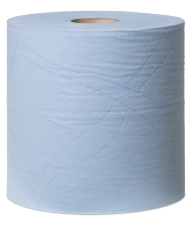 Tork Heavy-Duty Combi Rol Poetspapier 2-laags Blauw W1/W2/W3