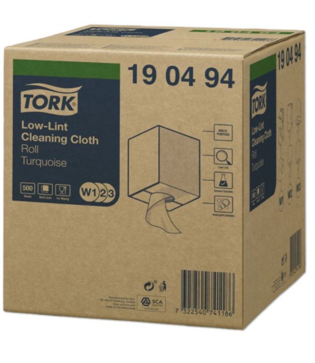 Tork Low-Lint Combi Rol Reinigingsdoek W1