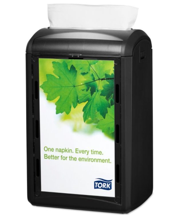 Tork Xpressnap® Counter servetdispenser zwart (N4)