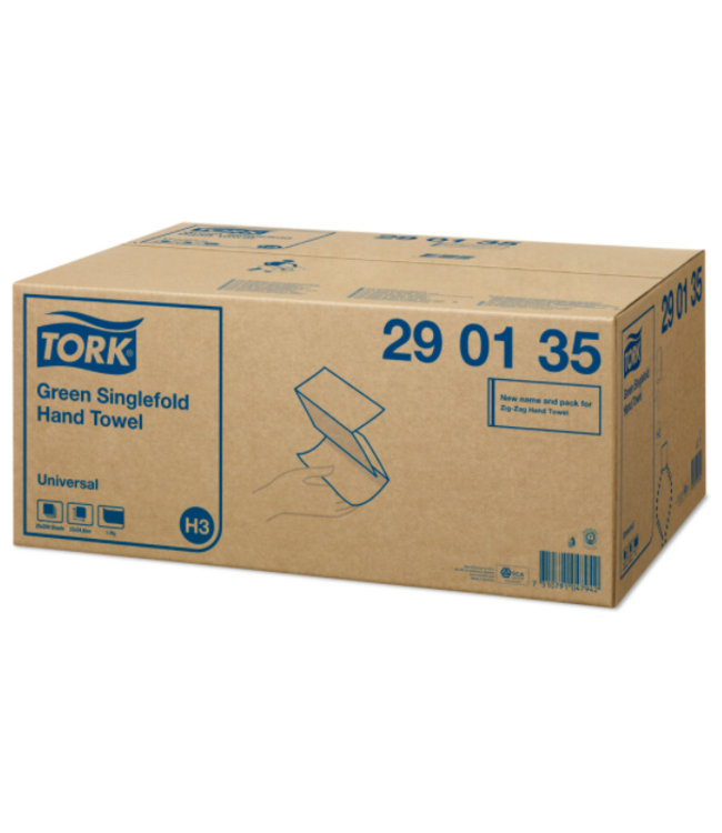 Tork Z-vouw Handdoek 1-laags Groen H3 Universal