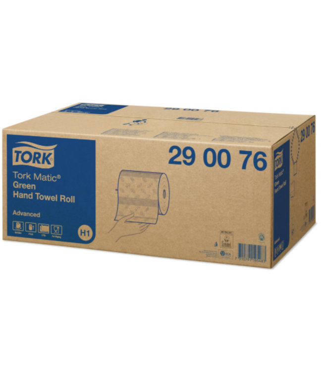 Tork Matic® Handdoekrol 2-laags Groen H1 Advanced