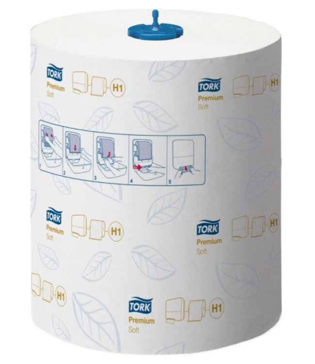 Tork Matic® Zachte Handdoekrol 2-laags Wit H1 Premium