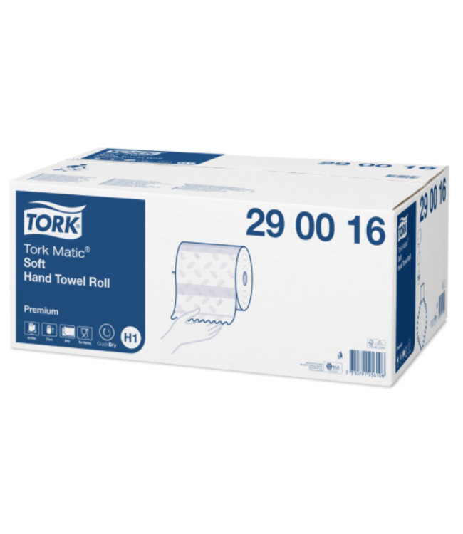 Tork Matic® Zachte Handdoekrol 2-laags Wit H1 Premium