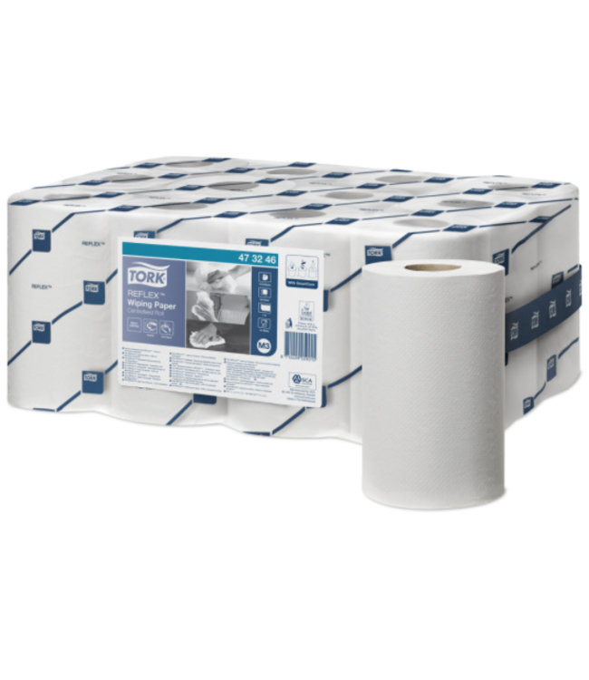 Tork Reflex® Wiping Mini Centerfeed Poetspapier 1-laags M3