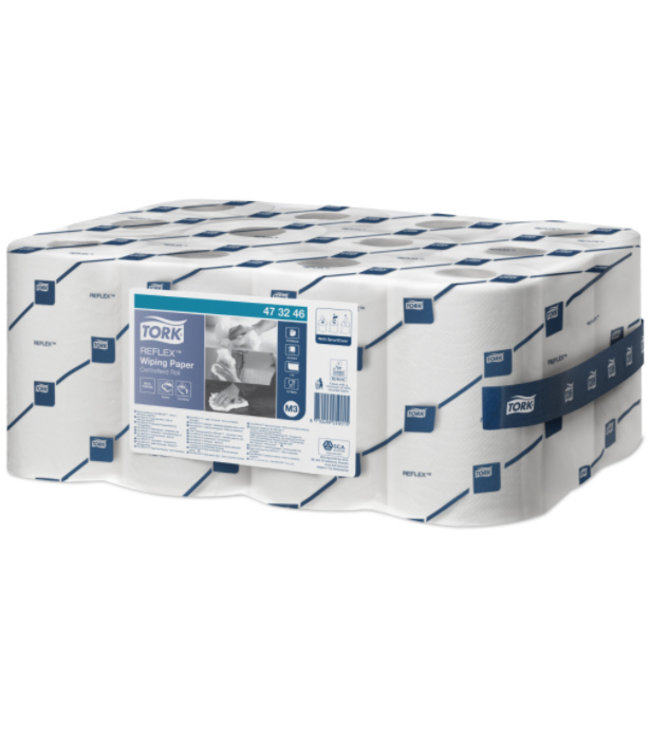 Tork Reflex® Wiping Mini Centerfeed Poetspapier 1-laags M3