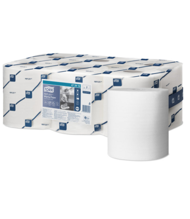 Tork Reflex® Wiping Centerfeed Poetspapier 1-laags M4