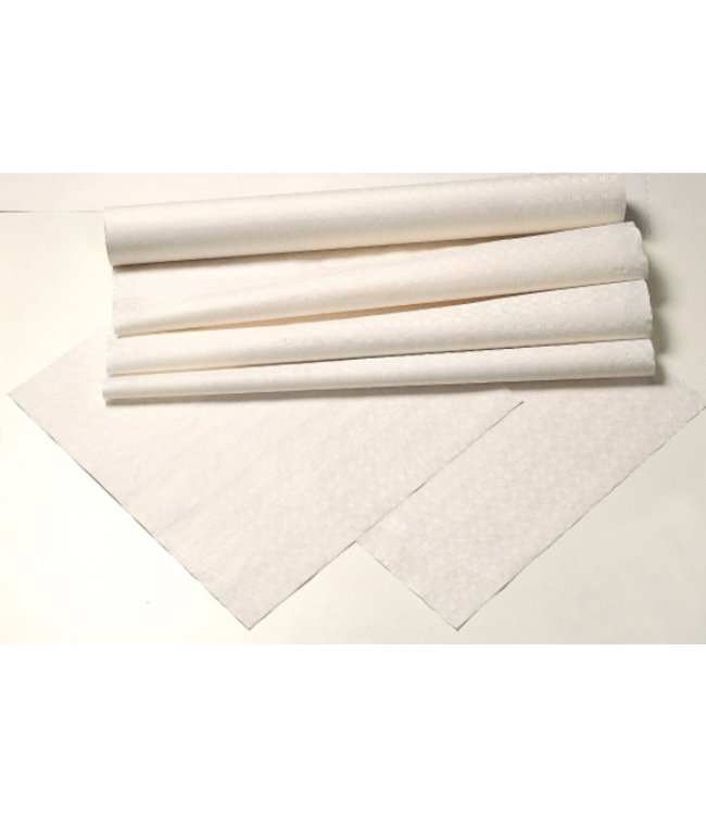 Tork damast napperon 80x120cm wit 2x125