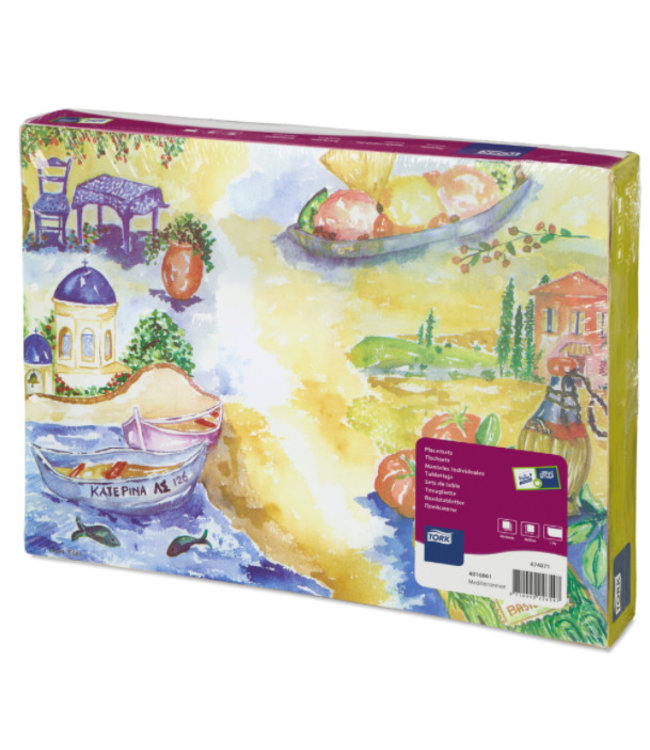 Tork placemat 30x42cm Mediterrannee 5x500