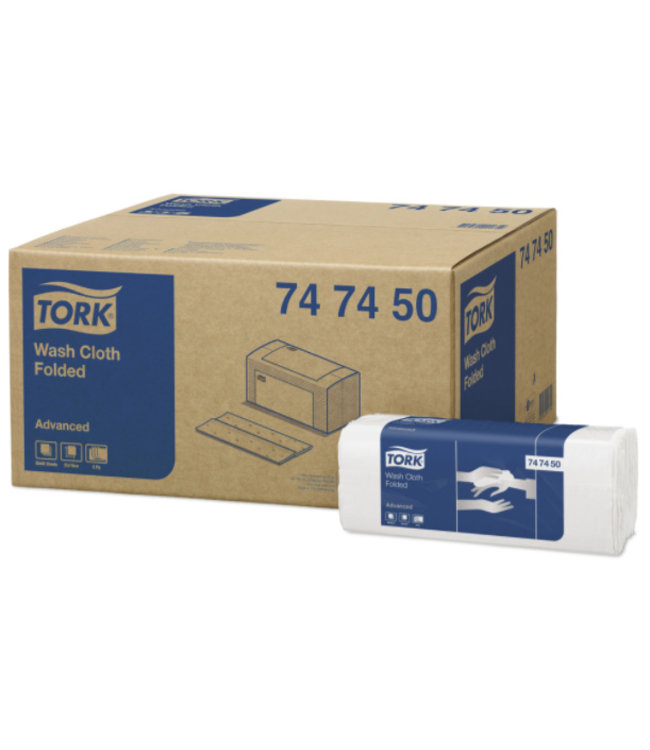 Tork Sterke Gevouwen Wasdoek 6-laags Wit H3