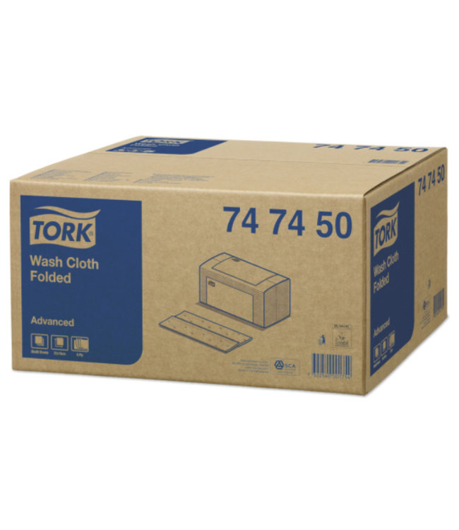 Tork Sterke Gevouwen Wasdoek 6-laags Wit H3