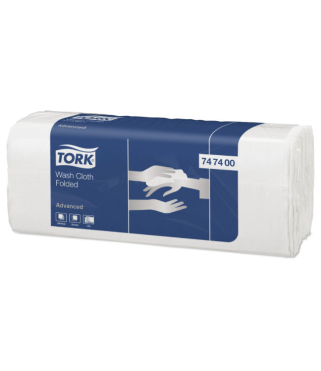 Tork Gevouwen Wasdoek 4-laags Wit H3