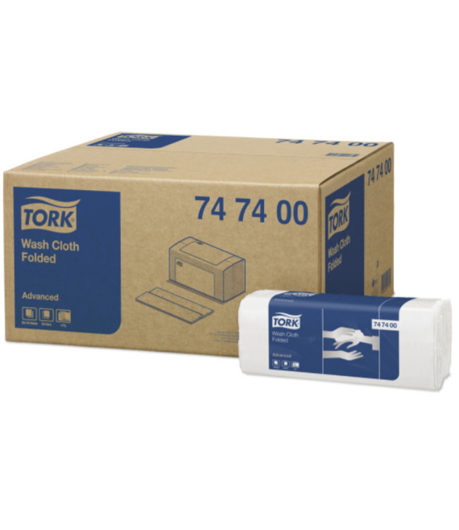 Tork Gevouwen Wasdoek 4-laags Wit H3