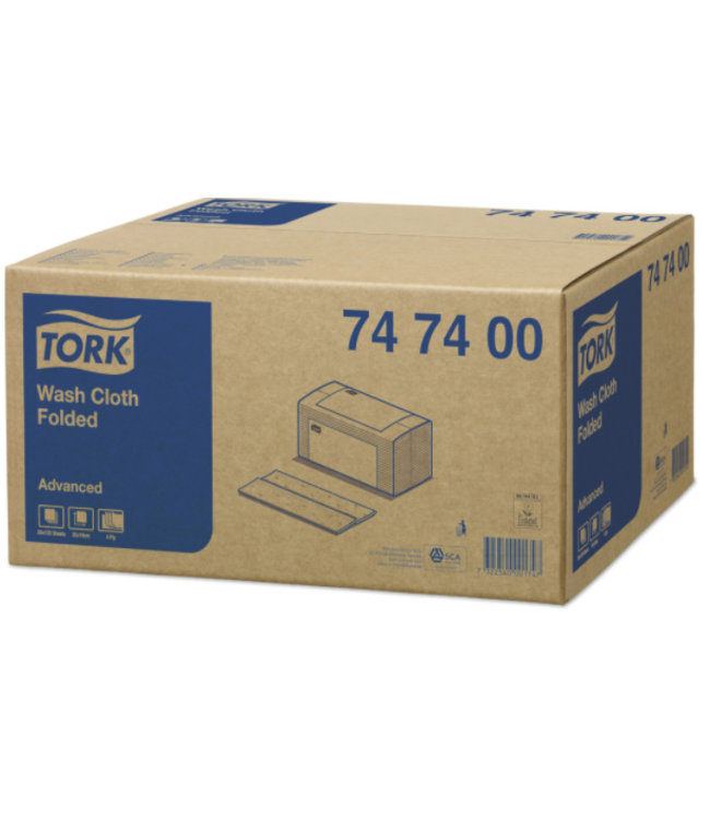 Tork Gevouwen Wasdoek 4-laags Wit H3