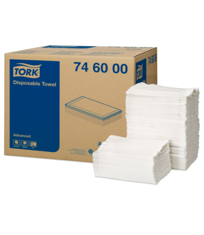 Tork Tork Wegwerpdoek 5-laags Wit