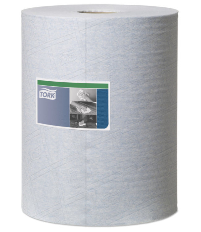 Tork Heavy-Duty Combi Rol Reinigingsdoek Blauw W1/W2/W3