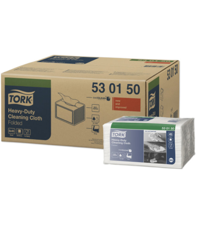 Tork Heavy-Duty Gevouwen Reinigingsdoek W8