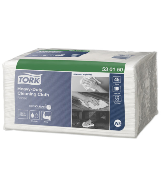 Tork Heavy-Duty Gevouwen Reinigingsdoek W8