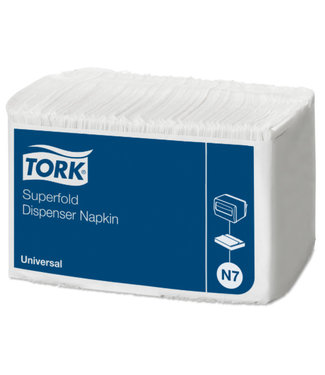 Tork Tork dispenserservet 31x41cm 1-laags superfold wit 18x300