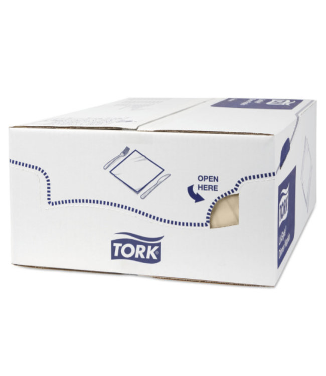 Tork LinStyle® servet 39x39cm 1/4-vouw cream 12x50