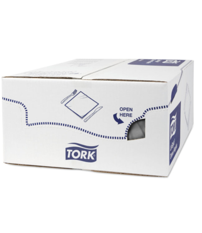 Tork LinStyle® servet 39x39cm 1/4-vouw grijs 12x50