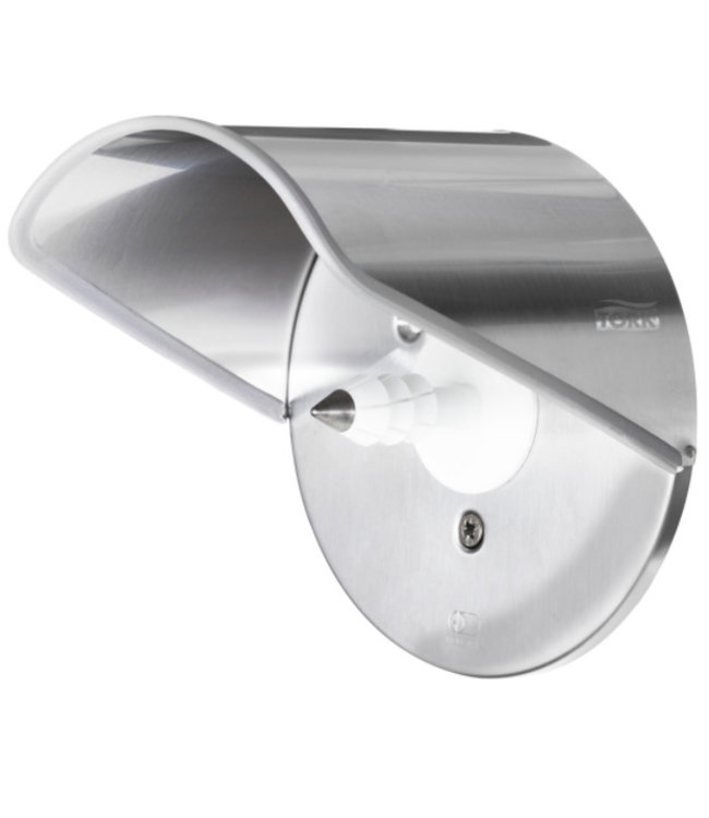 Tork Hulsloos Mid-size Toiletpapier Dispenser 1-rol RVS T7