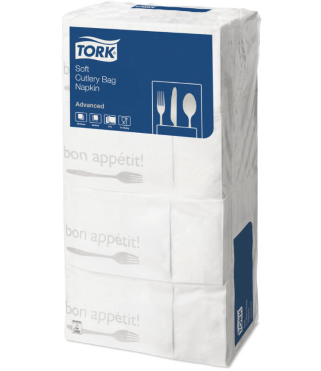 Tork Soft Pochette 3-laags 6x200 Bon Appetit