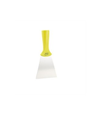 Vikan Vikan handschraper/schroefdraad 4011-6 geel, breed, rvs blad, 100x205mm /10