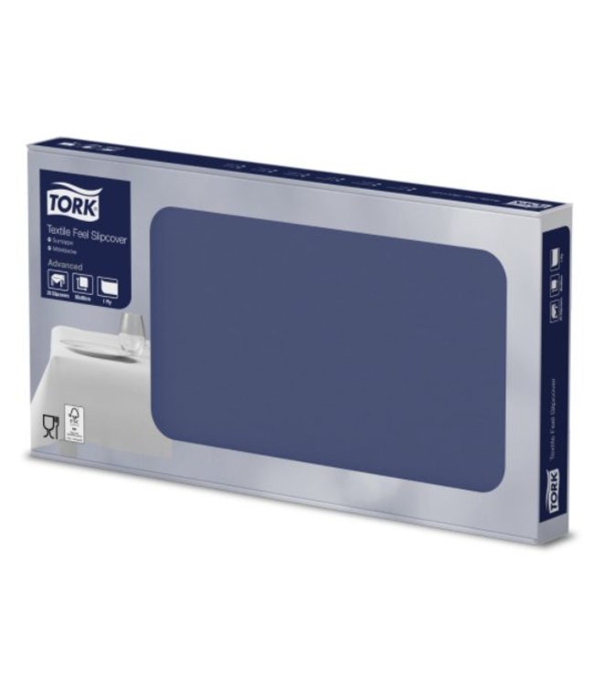 Tork Textile Feel Napperon 80x80 4x25 donkerblauw