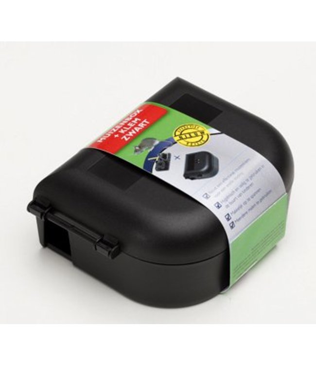Luxan Muizenbox + Klem Zwart