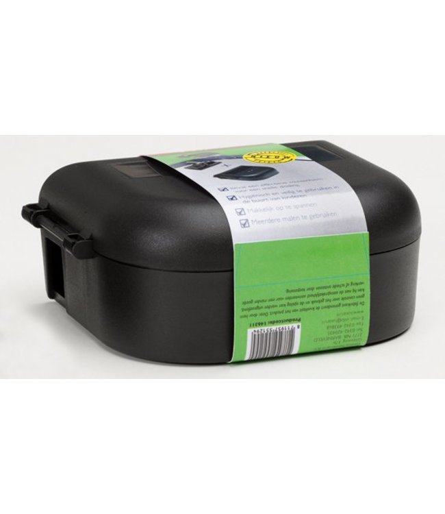 Luxan Muizenbox + Klem Zwart