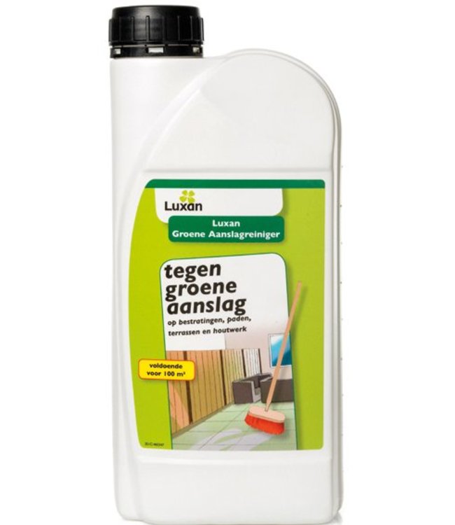 Luxan Groene Aanslagreiniger - 1 liter