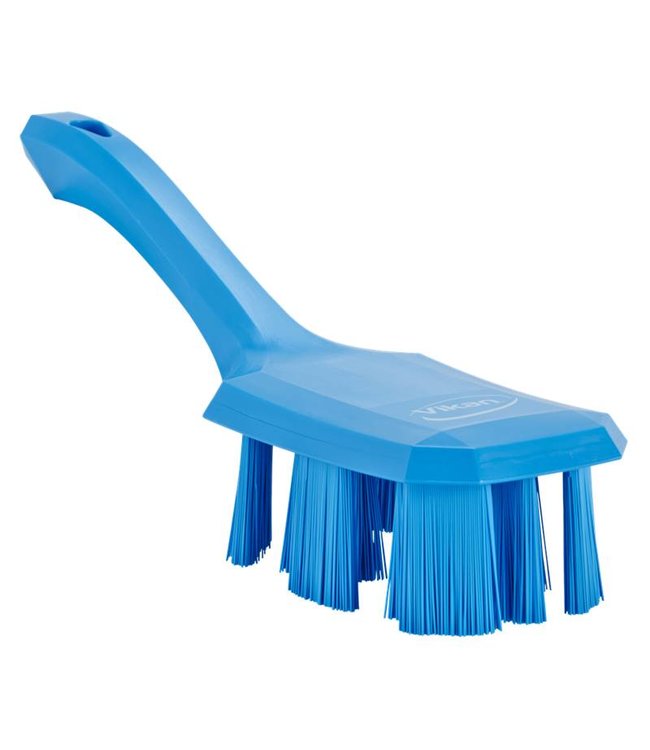 Vikan, Harde afwasborstel Ultra Safe Technology, 255x48x70mm, blauw