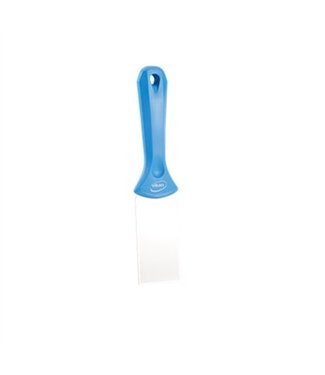 Vikan Vikan RVS handschraper smal, 235x50mm, blauw