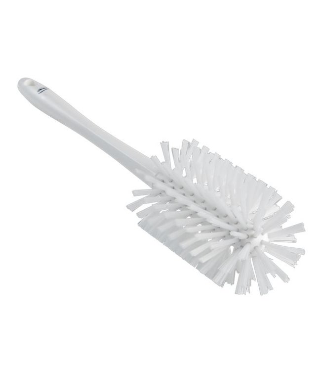 Vikan, Ultra hygiëne pijpborstel met steel, Ø90x430mm, wit