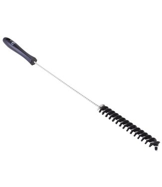 Vikan Vikan Pijpenborstel met handvat, 20 mm, medium, zwart