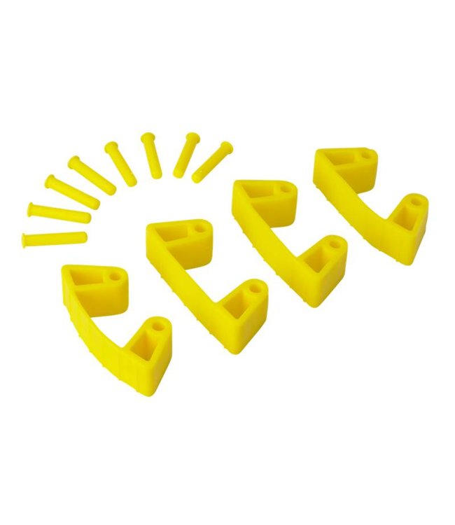 Vikan, Aanvulset klemmen voor full colour ophangsysteem, geel
