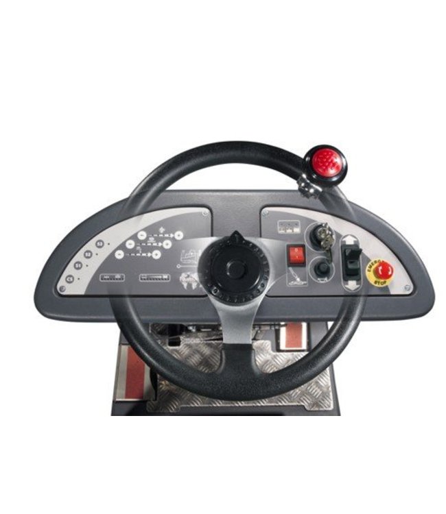 Numatic Schrob-zuigmachine TTV-678 G 24 Volt grijs