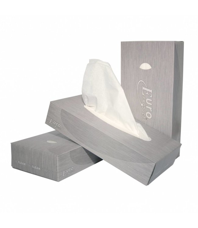 Euro Products  Facial Tissues, 2-laags