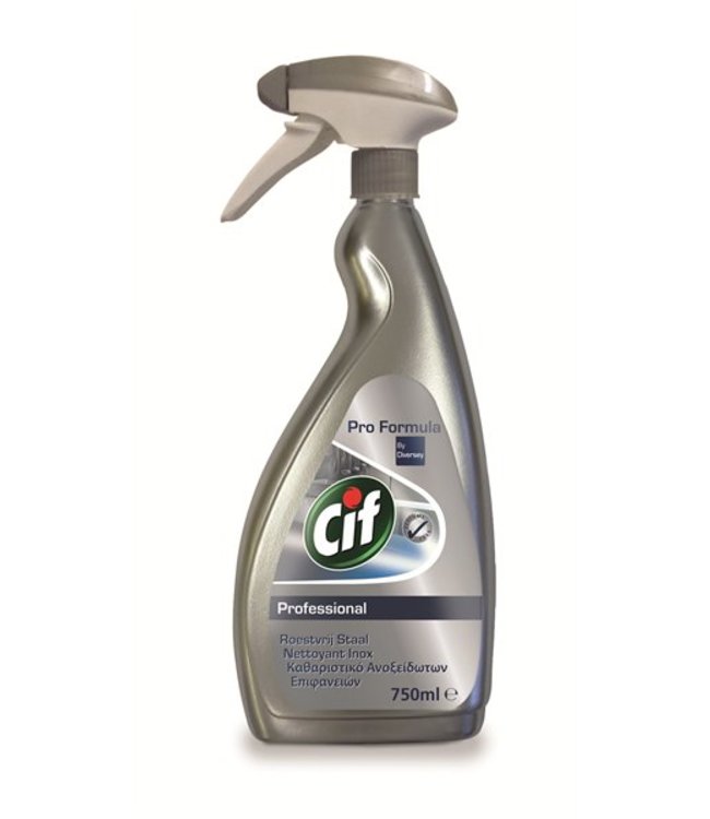 Cif Pro Formula Roestvrij Staal 750 ml