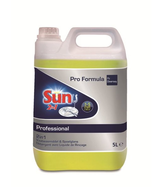 Sun 2in1 Pro Formula Vloeibaar Vaatwasmiddel 5 L