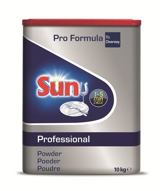 Johnson Diversey Sun Pro Formula Vaatwaspoeder Normaal 10 kg (Korte wascyclus)