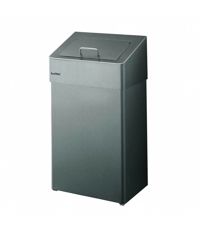 Euro Products Hygiënebak met dichte inwerpklep - 18 liter