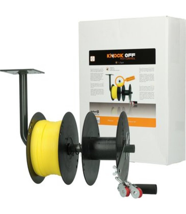 Flytec Vliegenkleeflint compleet 400 m geel