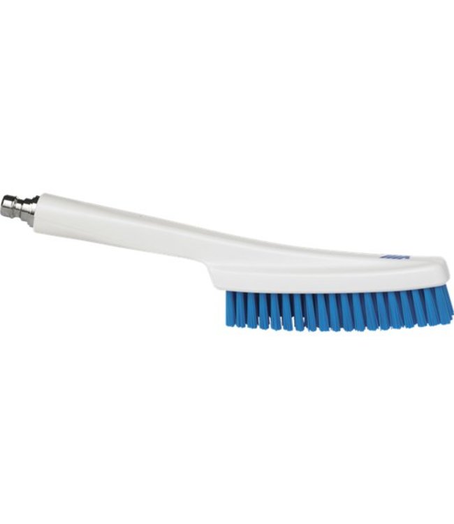 Vikan Harde handborstel met watertoevoer, 355x50x105mm, blauw