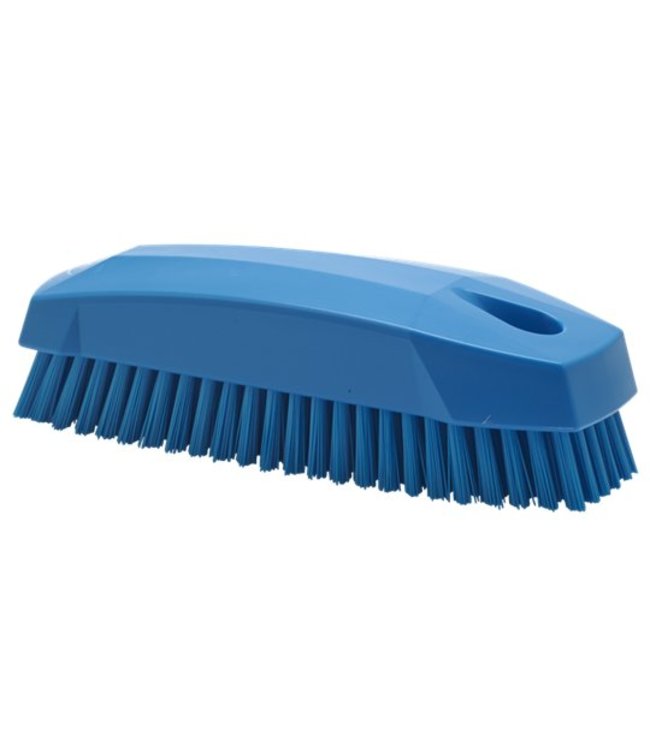 Vikan Nagelborstel / kleine werkborstel 130x50x40mm, blauw
