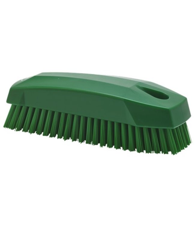 Vikan Nagelborstel / kleine werkborstel 130x50x40mm, groen