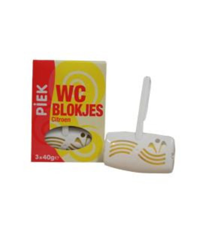 PIEK WC hanger met 3x 40gr vulling